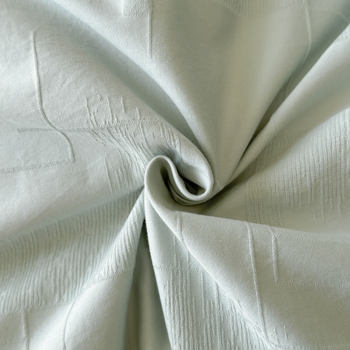 91家纺网 家纺一手货源 找家纺 禾时 2025新款轻奢高支浮雕立体提花床盖款四件套 空白格（梵星蓝）