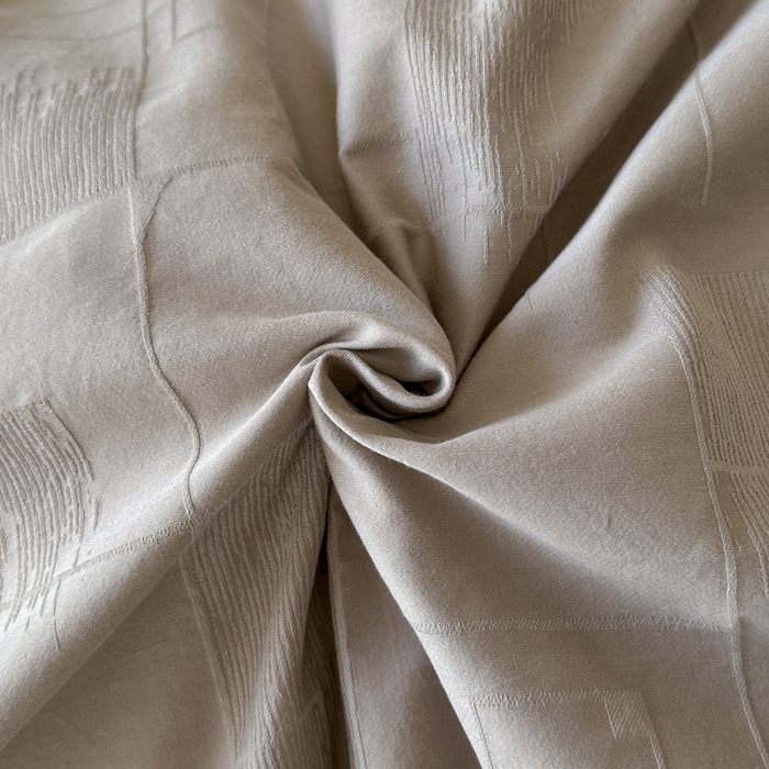 91家纺网 家纺一手货源 找家纺 禾时 2025新款轻奢高支浮雕立体提花床盖款四件套 空白格（咖）