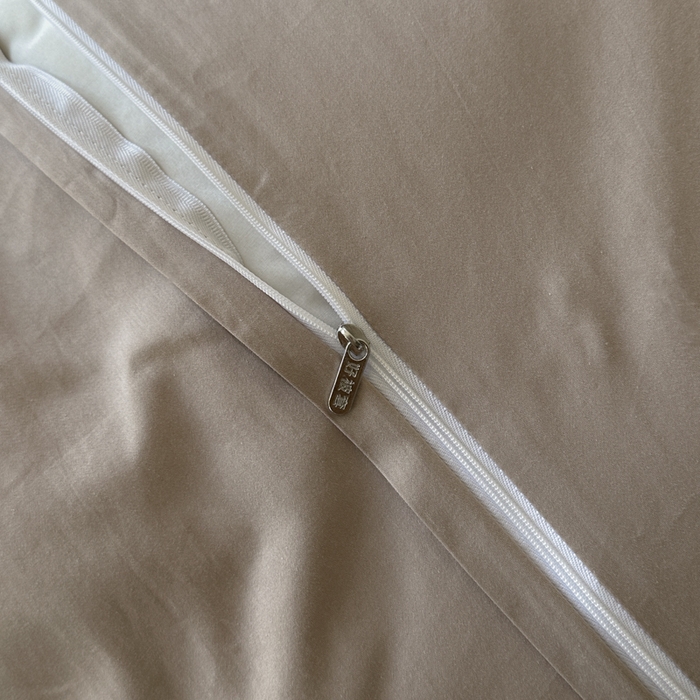 91家纺网 家纺一手货源 找家纺 禾时 2025新款轻奢高支浮雕立体提花床盖款四件套 空白格（咖）