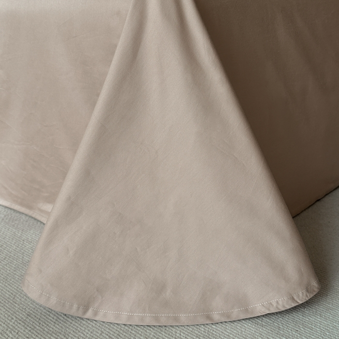 91家纺网 家纺一手货源 找家纺 禾时 2025新款轻奢高支浮雕立体提花床盖款四件套 威廉（咖）