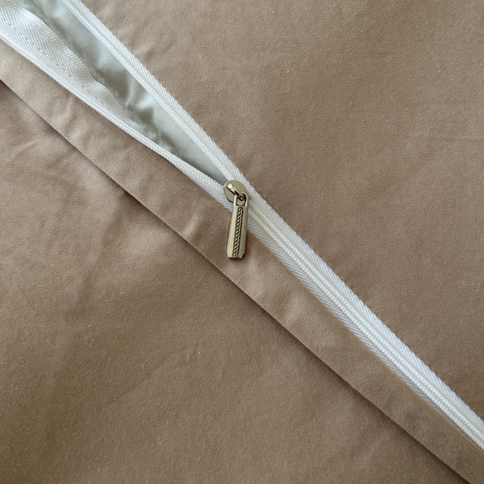 91家纺网 家纺一手货源 找家纺 禾时 2025新款轻奢高支浮雕立体提花床盖款四件套 威廉（咖）