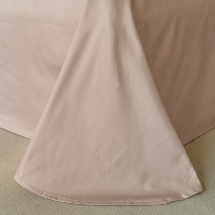 91家纺网 家纺一手货源 找家纺 禾时 2025新款轻奢高支浮雕立体提花床盖款四件套 威廉（藕粉）