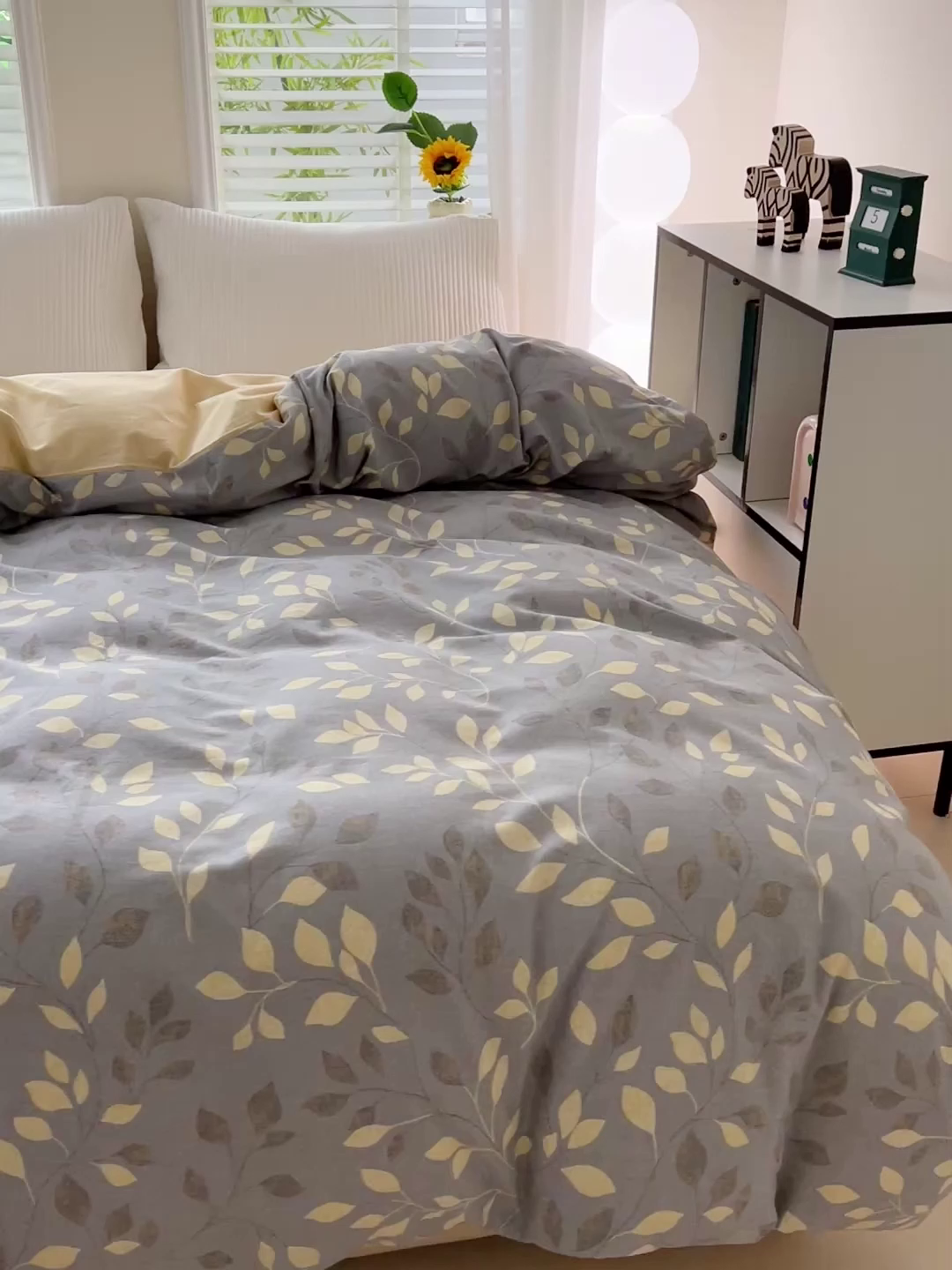 91家纺网 家纺一手货源 找家纺 依庭 2025新款高克重全棉纯棉磨毛印花单被套 灼华