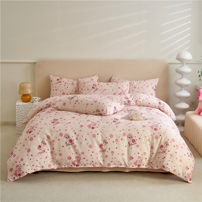 91家纺网 家纺一手货源 找家纺 （总）百利卡通（原迪士尼家纺） 2025新款全棉双层纱小马宝莉系列三四件套