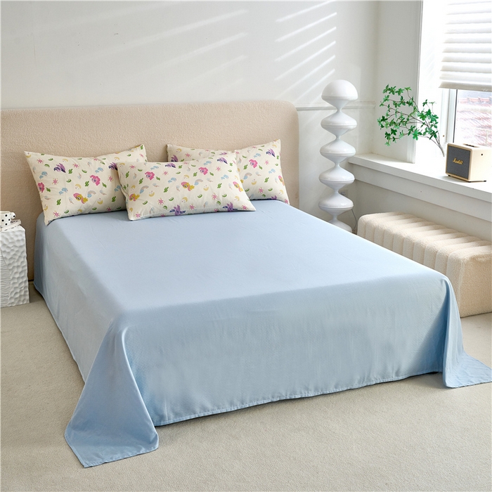 91家纺网 家纺一手货源 找家纺 百利卡通（原迪士尼家纺） 2025新款全棉双层纱小马宝莉系列三四件套 云和紫悦