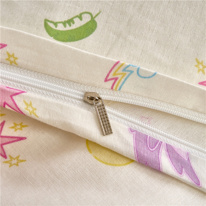 91家纺网 家纺一手货源 找家纺 百利卡通（原迪士尼家纺） 2025新款全棉双层纱小马宝莉系列三四件套 云和紫悦