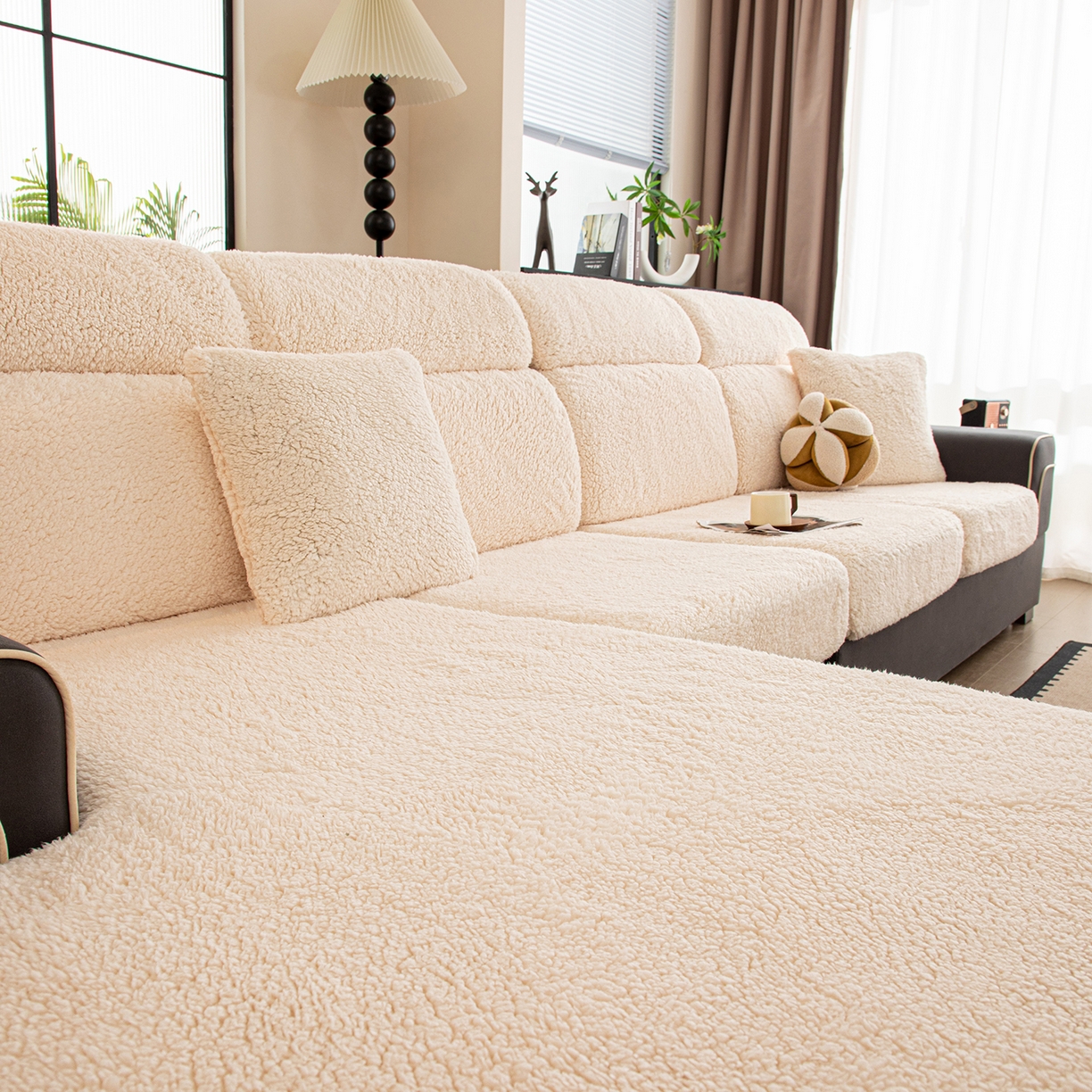 91家纺网 家纺一手货源 找家纺 （总）沐沐家纺 2025新款云舒沙发笠