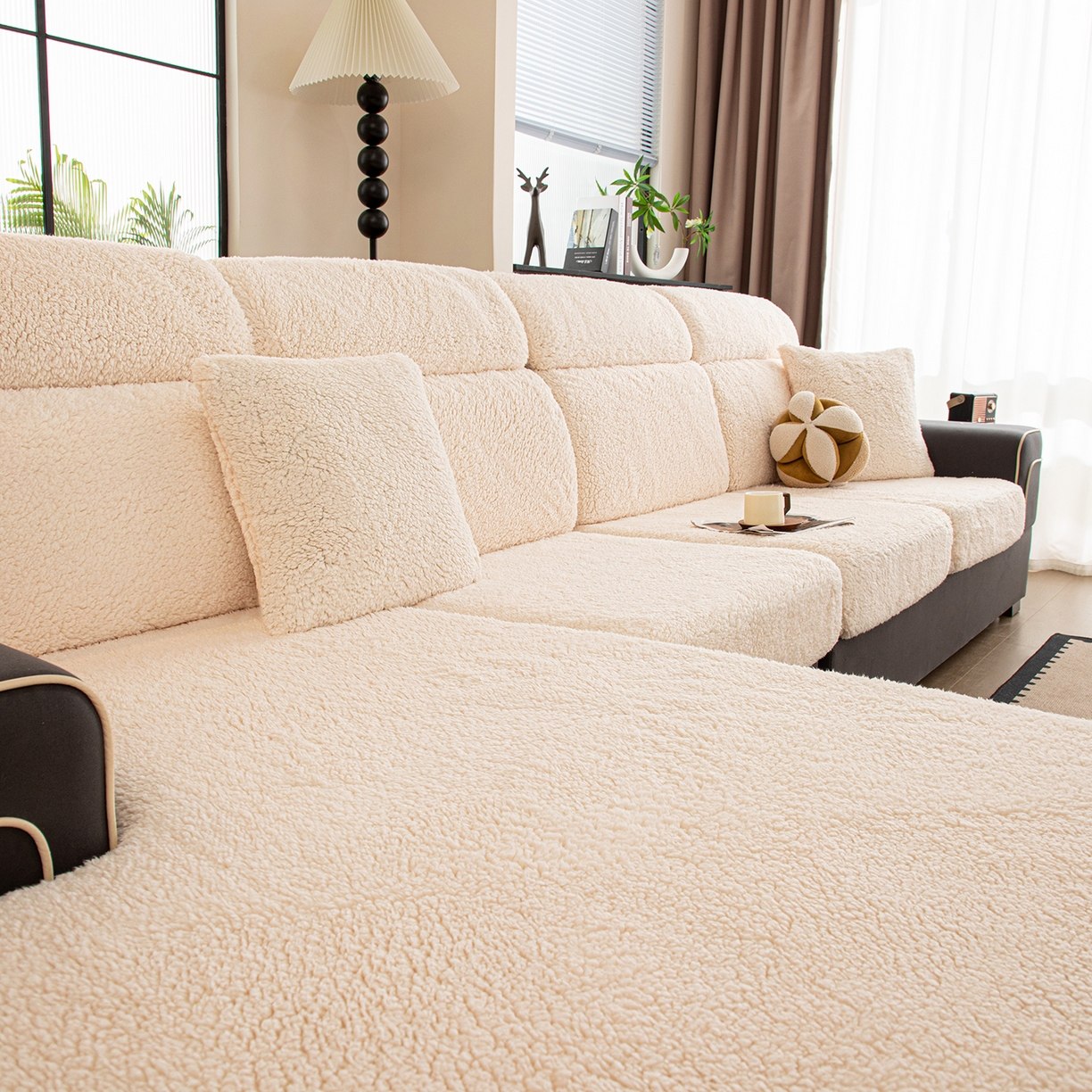 91家纺网 家纺一手货源 找家纺 （总）沐沐家纺 2025新款云舒沙发笠