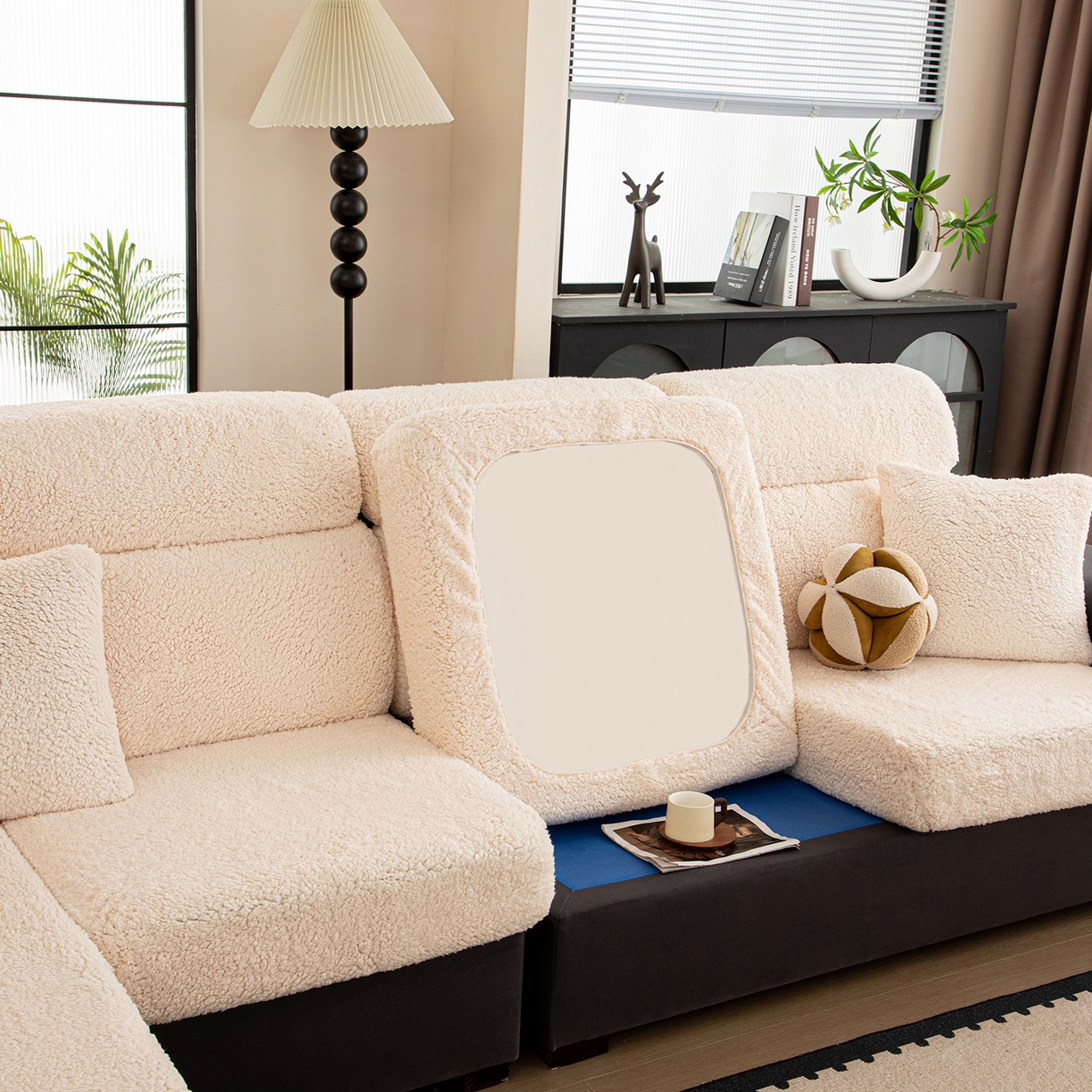 91家纺网 家纺一手货源 找家纺 （总）沐沐家纺 2025新款云舒沙发笠