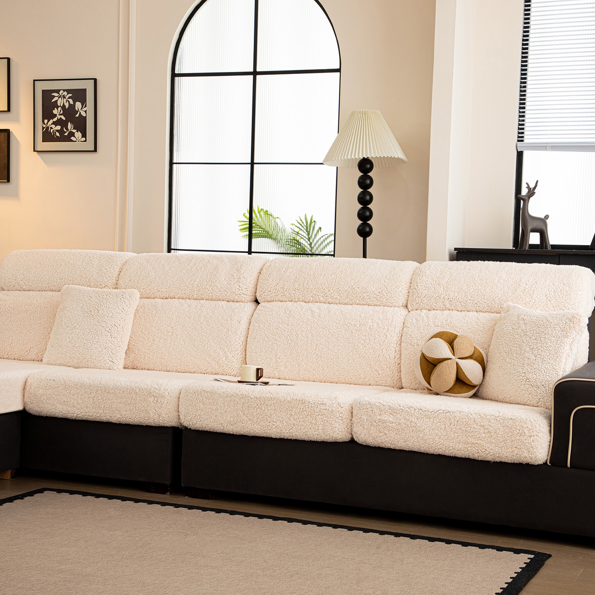 91家纺网 家纺一手货源 找家纺 （总）沐沐家纺 2025新款云舒沙发笠