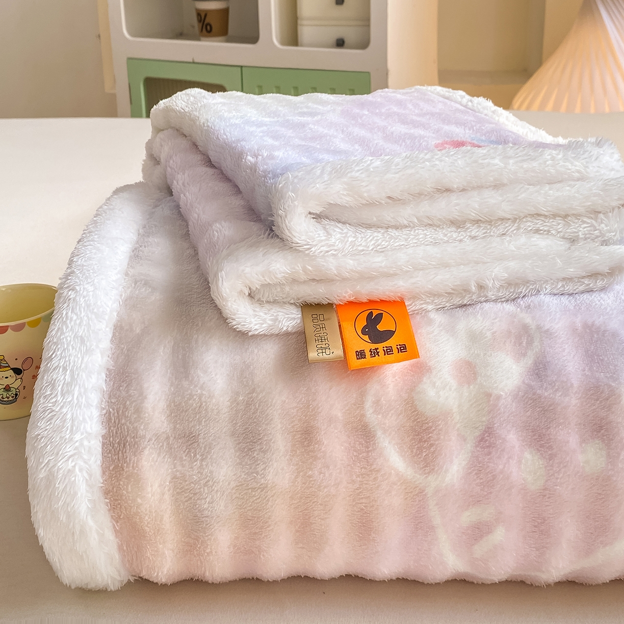 91家纺网 家纺一手货源 找家纺 （总）眠势力 2025新款暖绒泡泡床单冬季保暖被单牛奶绒床单罩