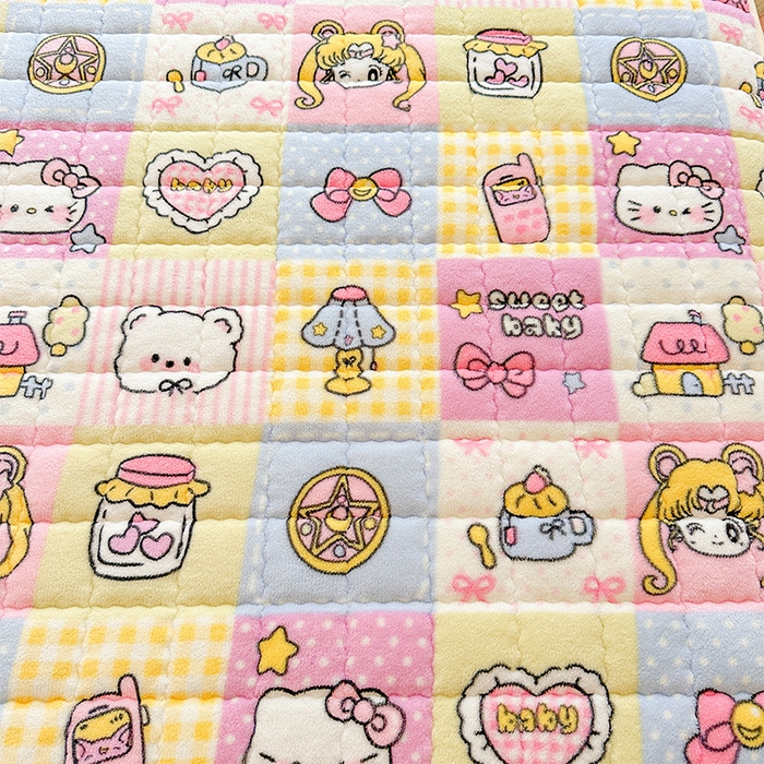 91家纺网 家纺一手货源 找家纺 澜妃 2025新款加厚牛奶绒卡通夹棉单床笠床笠单件单品床笠-亦甜系列 亦甜-少女心