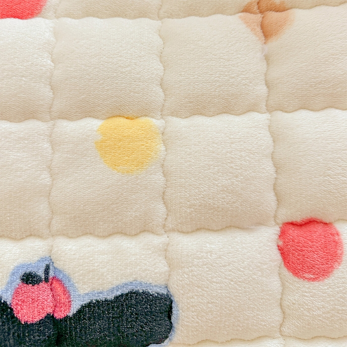 91家纺网 家纺一手货源 找家纺 澜妃 2025新款加厚牛奶绒卡通夹棉单床笠床笠单件单品床笠-亦甜系列 亦甜-旺旺仙贝