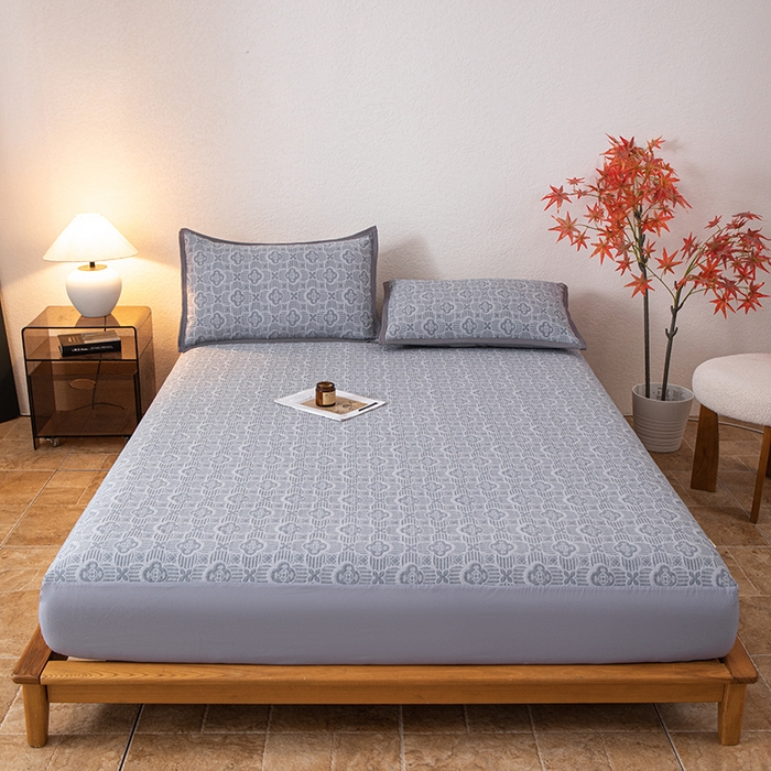 91家纺网 家纺一手货源 找家纺 （总）萌飞 2025新款A类三层纱床笠