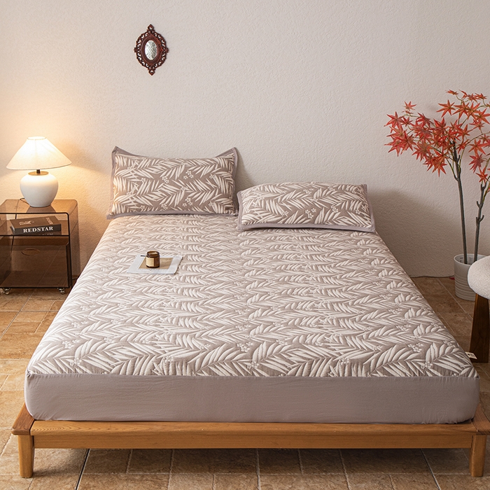 91家纺网 家纺一手货源 找家纺 （总）萌飞 2025新款A类三层纱床笠