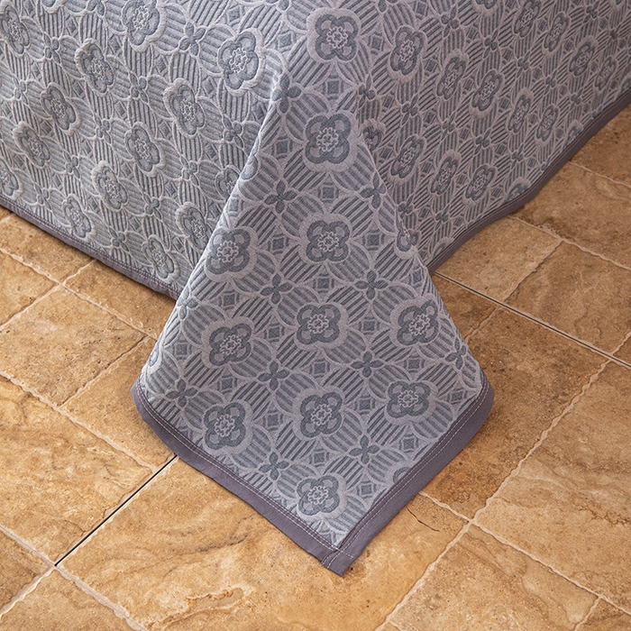 91家纺网 家纺一手货源 找家纺 萌飞 2025新款A类三层纱纱布毛巾被床盖 可丽之彩-墨黑