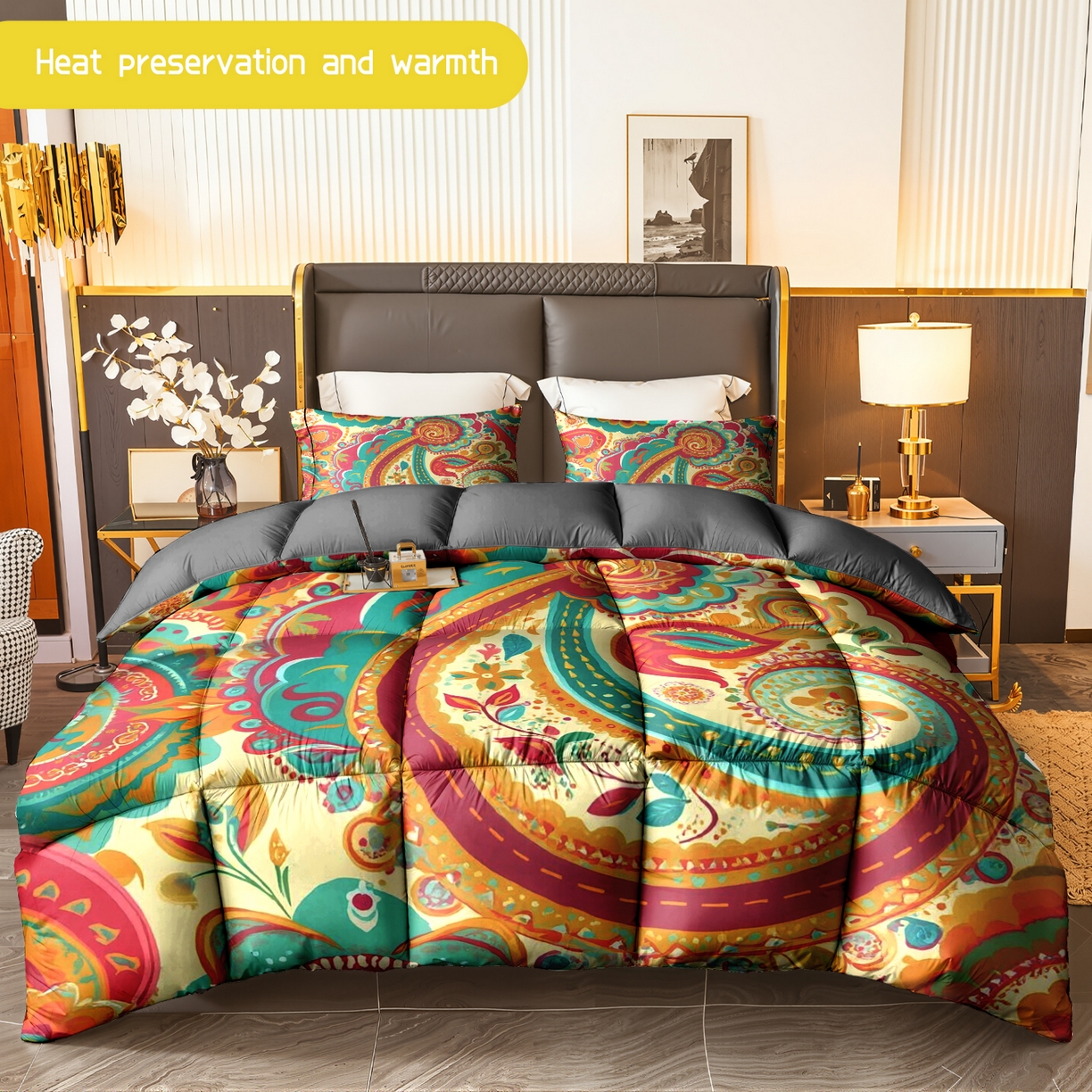 91家纺网 家纺一手货源 找家纺 （总）合纵跨境工厂 一件定制pod模式跨境被子90G水洗棉被芯单品三件套一件代发希音集采亚马逊速卖通-24小时内发货