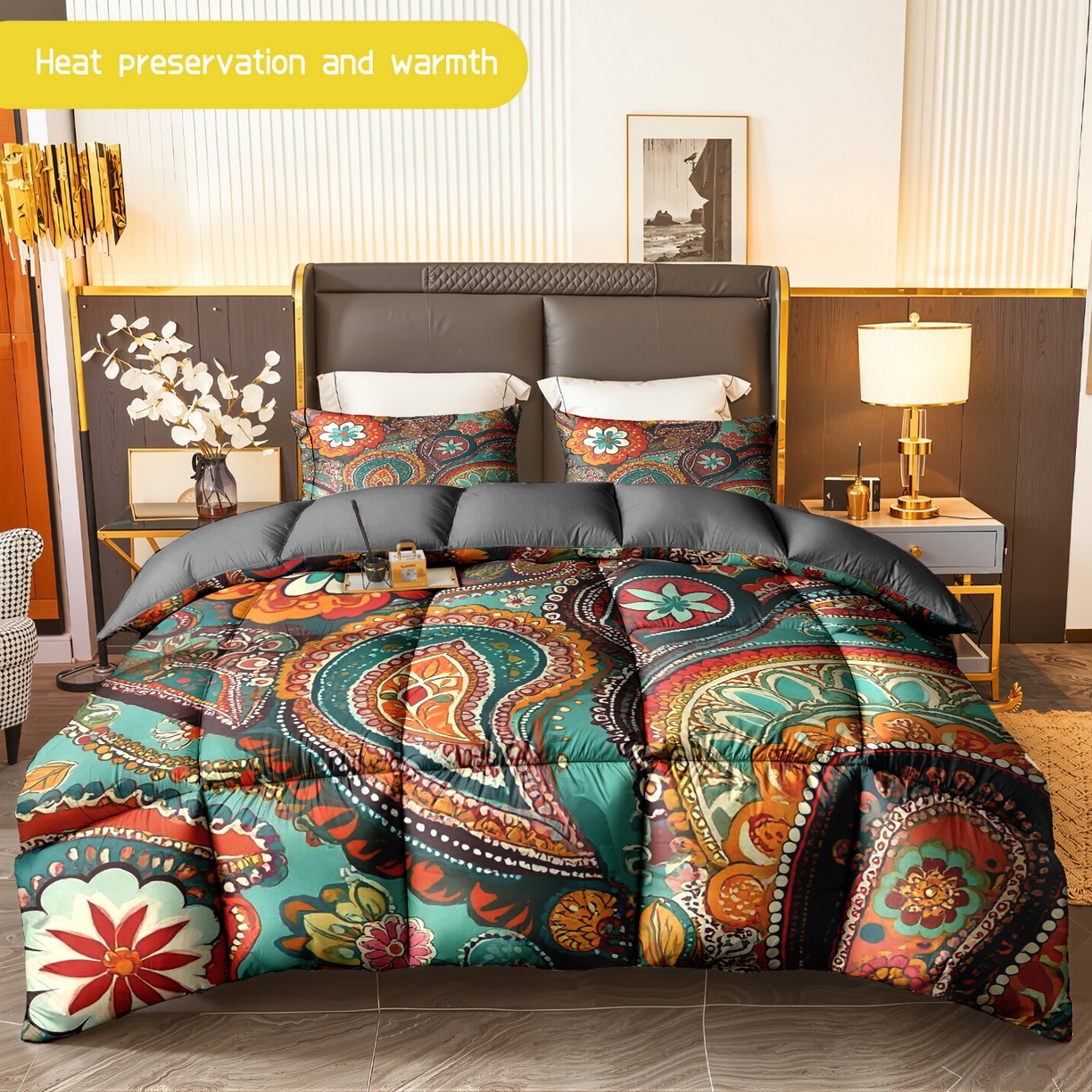 91家纺网 家纺一手货源 找家纺 （总）合纵跨境工厂 一件定制pod模式跨境被子90G水洗棉被芯单品三件套一件代发希音集采亚马逊速卖通-24小时内发货