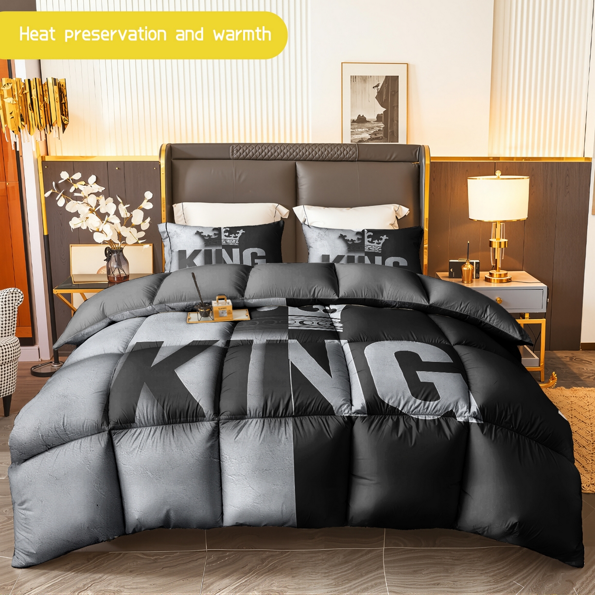 91家纺网 家纺一手货源 找家纺 （总）合纵跨境工厂 一件定制pod模式跨境被子90G水洗棉被芯单品三件套一件代发希音集采亚马逊速卖通-24小时内发货