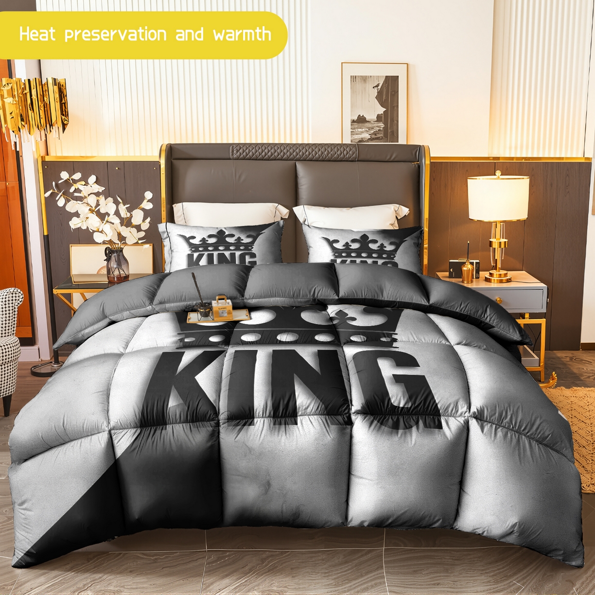 91家纺网 家纺一手货源 找家纺 （总）合纵跨境工厂 一件定制pod模式跨境被子90G水洗棉被芯单品三件套一件代发希音集采亚马逊速卖通-24小时内发货