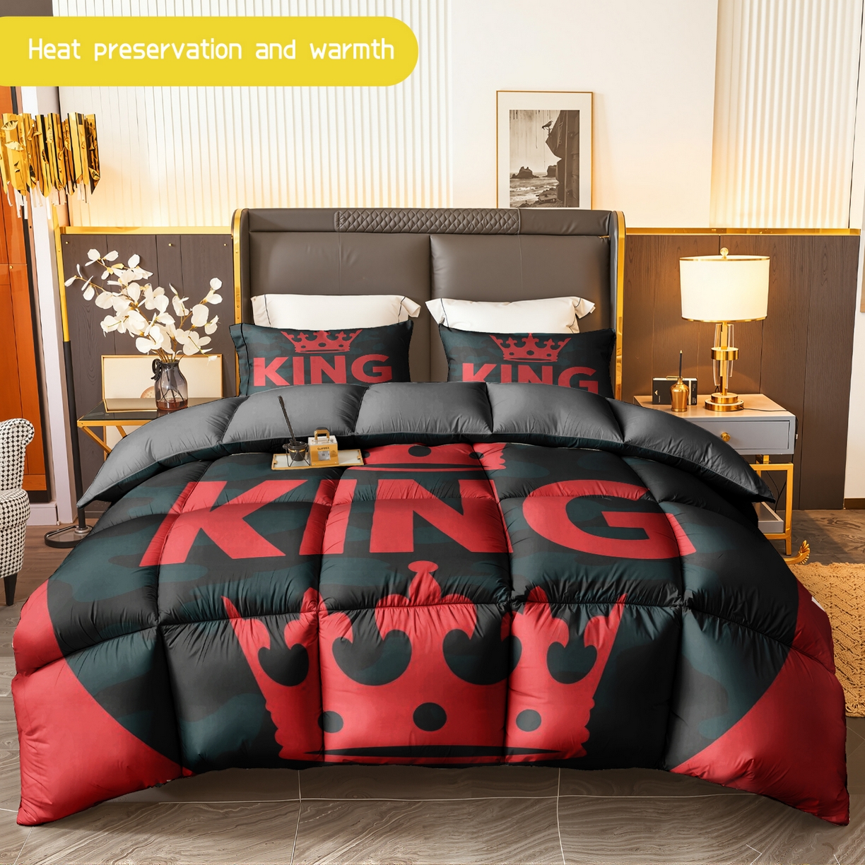 91家纺网 家纺一手货源 找家纺 （总）合纵跨境工厂 一件定制pod模式跨境被子90G水洗棉被芯单品三件套一件代发希音集采亚马逊速卖通-24小时内发货