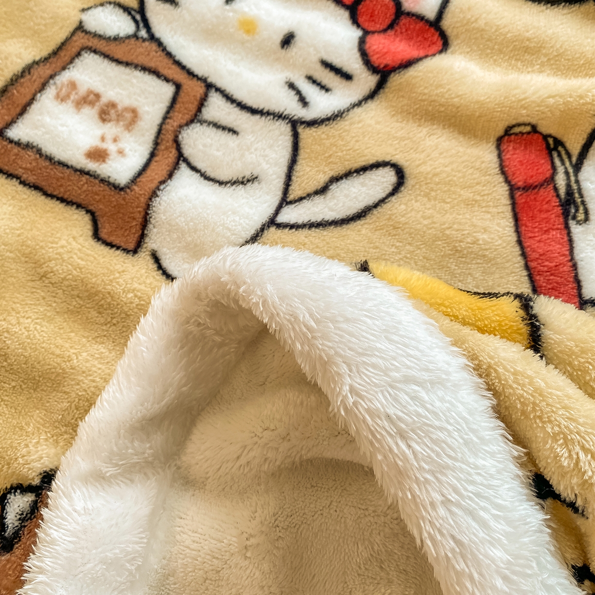 91家纺网 家纺一手货源 找家纺 眠势力 2025新款暖绒泡泡床单冬季保暖被单牛奶绒床单罩 可爱多【暖绒泡泡床单】