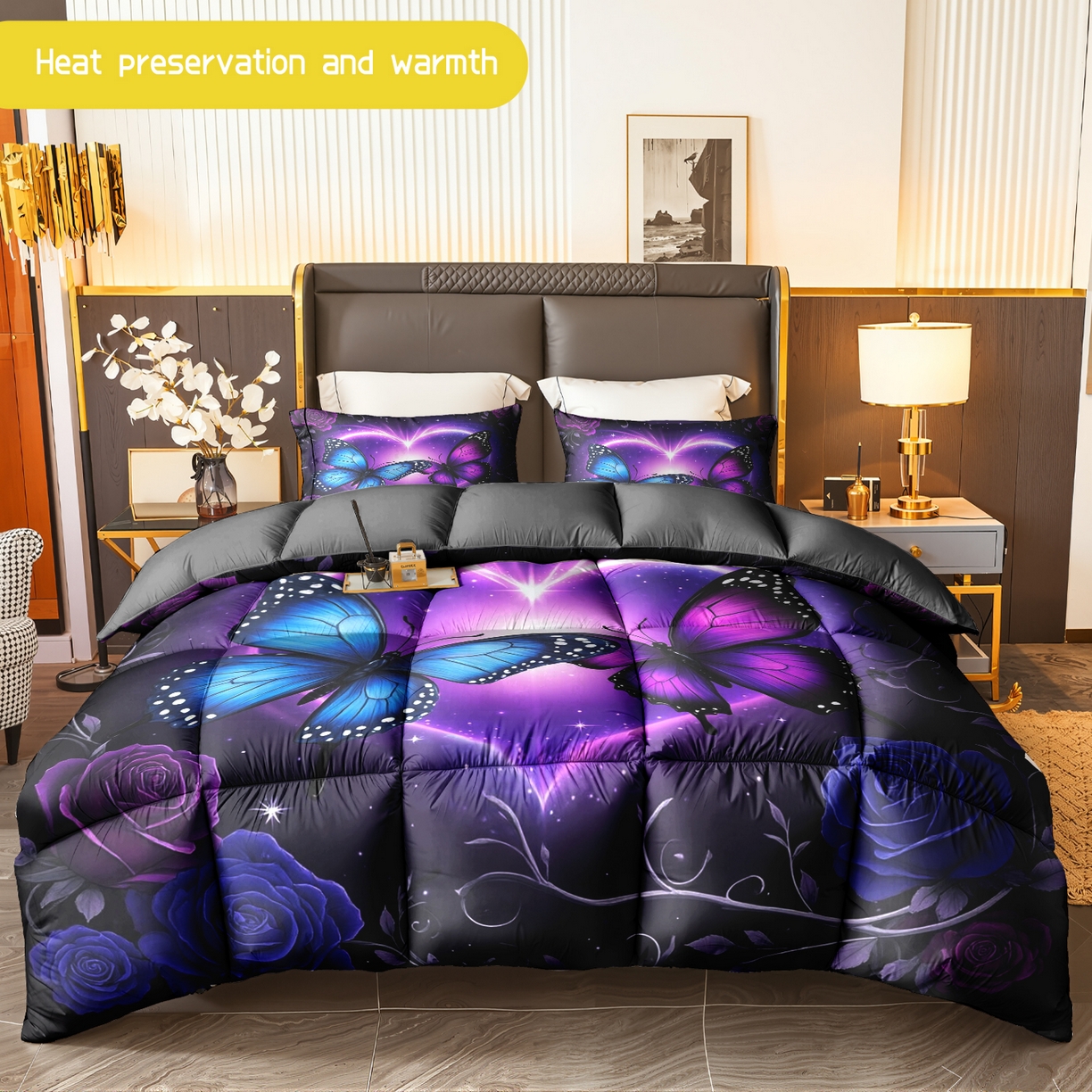 91家纺网 家纺一手货源 找家纺 （总）合纵跨境工厂 一件定制pod模式跨境被子90G水洗棉被芯单品三件套一件代发希音集采亚马逊速卖通-24小时内发货