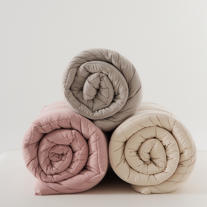 91家纺网 家纺一手货源 找家纺 （总）境月枕芯坊 2025新款纯色云绒被被子被芯系列