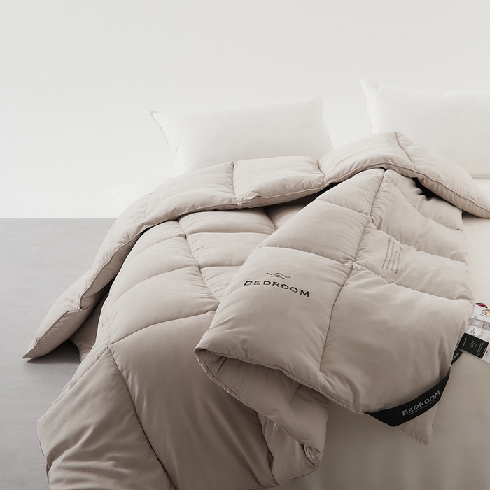 91家纺网 家纺一手货源 找家纺 境月枕芯坊 2025新款纯色云绒被被子被芯系列 组合图仅供展示不可下单