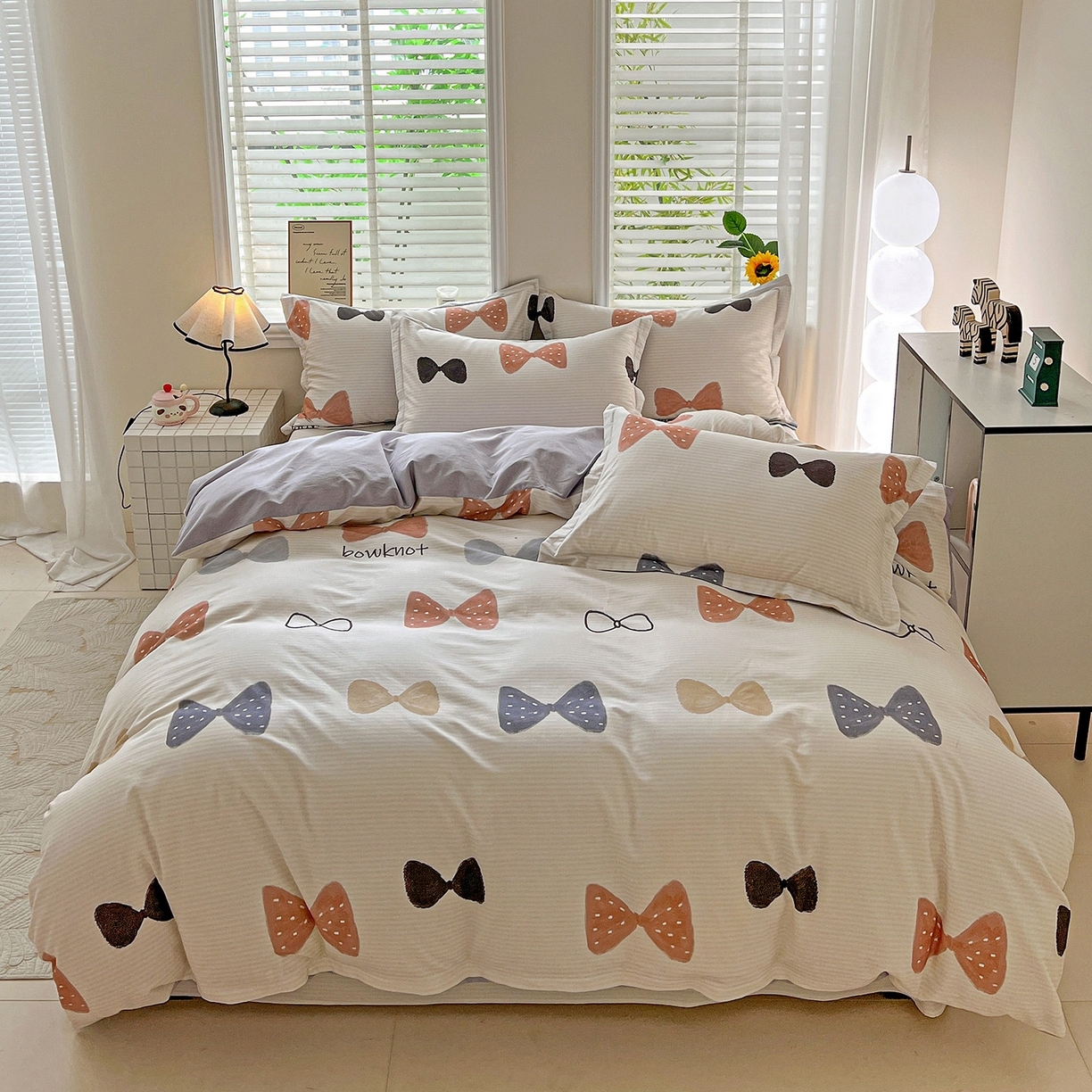 91家纺网 家纺一手货源 找家纺 （总）依庭 2025新款高克重全棉纯棉磨毛印花四件套