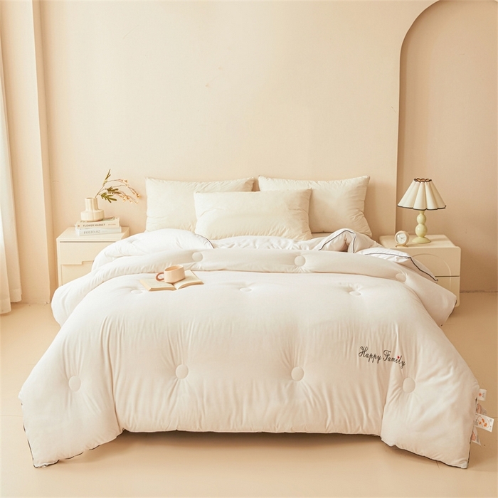 91家纺网 家纺一手货源 找家纺 （总）雅颂缘 2025新款大豆纤维被加厚冬被春秋被子被芯大豆被