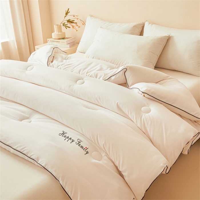 91家纺网 家纺一手货源 找家纺 （总）雅颂缘 2025新款大豆纤维被加厚冬被春秋被子被芯大豆被