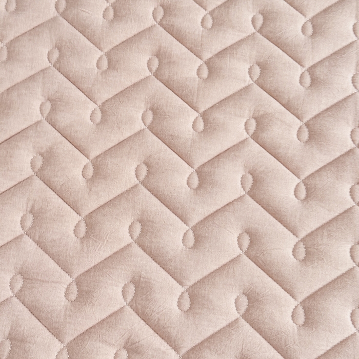 91家纺网 家纺一手货源 找家纺 小萌虎 2025新款全棉色织水洗棉新疆棉花床笠 初棉-奶咖