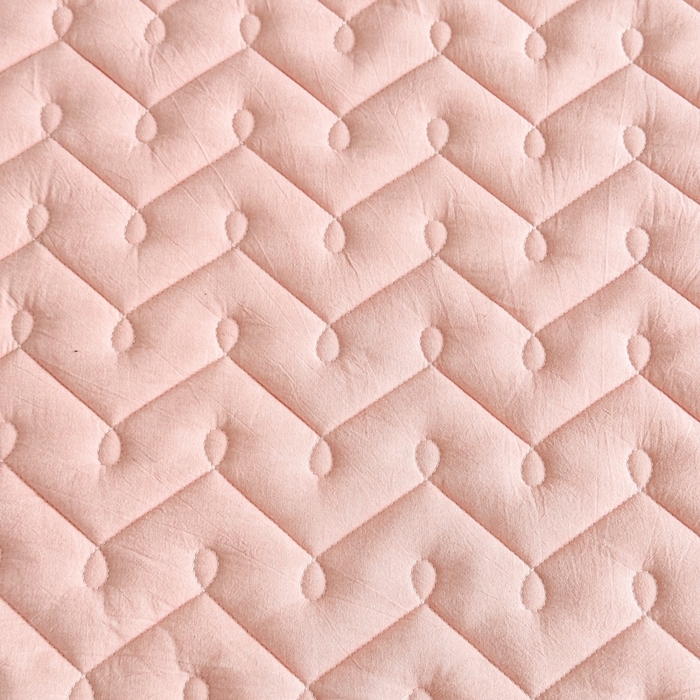 91家纺网 家纺一手货源 找家纺 小萌虎 2025新款全棉色织水洗棉新疆棉花床笠 初棉-玉粉