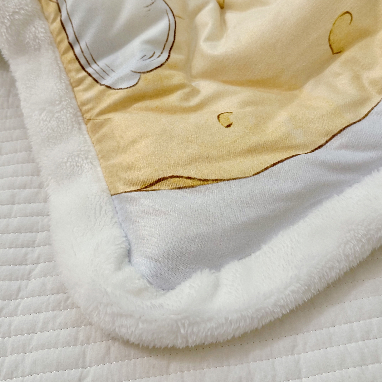 91家纺网 家纺一手货源 找家纺 荷马之梦 2025新款A类针织棉牛奶绒大豆纤维春秋被冬被儿童被芯幼儿园被子-奶芙系列 奶芙-云端国度