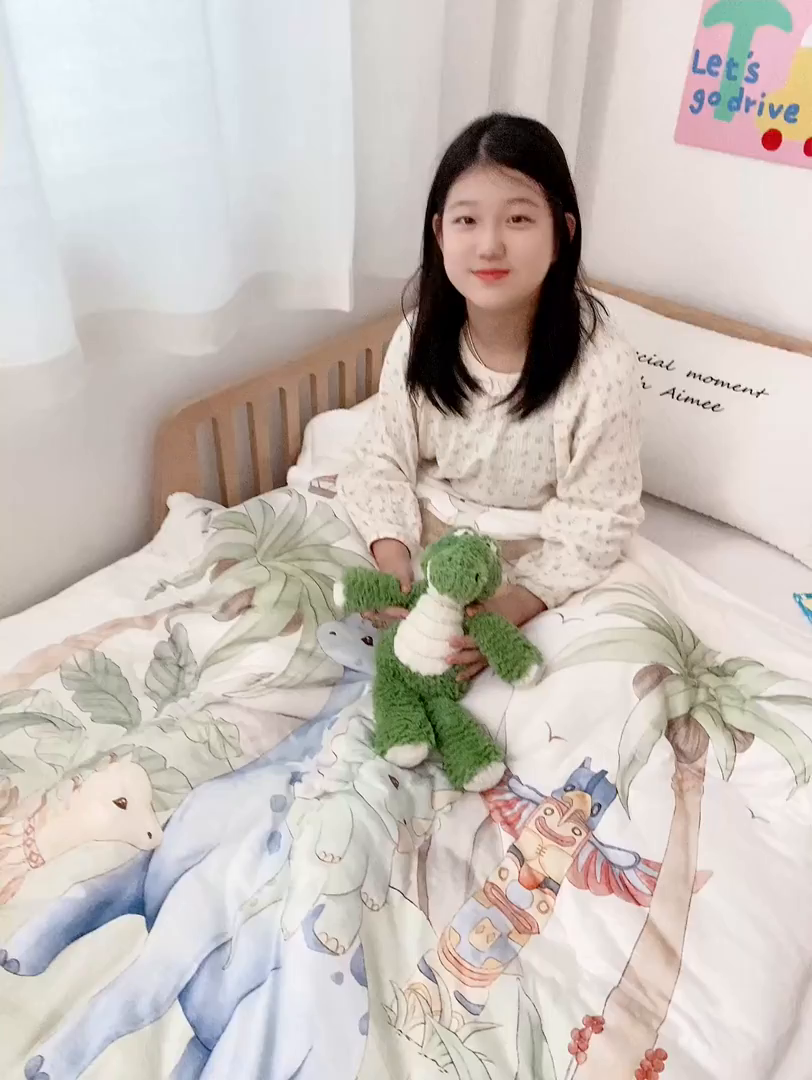 91家纺网 家纺一手货源 找家纺 荷马之梦 2025新款A类针织棉牛奶绒大豆纤维春秋被冬被儿童被芯幼儿园被子-奶芙系列 奶芙-恐龙部落