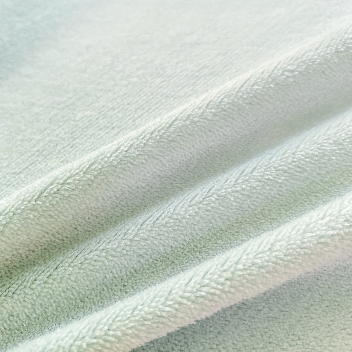 91家纺网 家纺一手货源 找家纺 二八年华 2025新款韩式花边款牛奶绒四件套 水绿