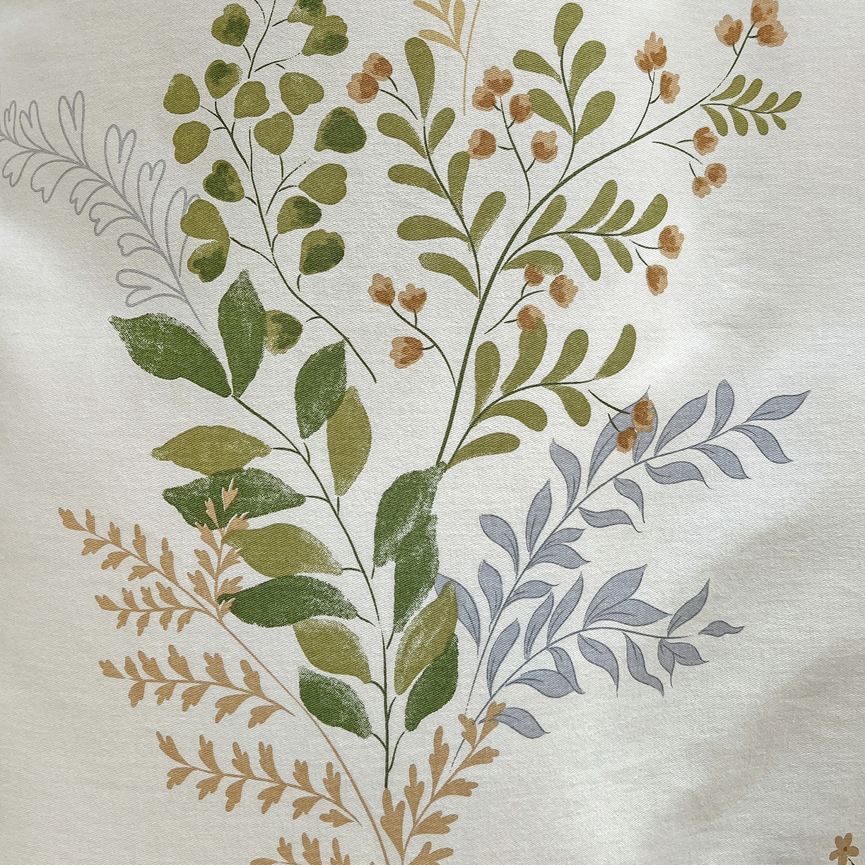 91家纺网 家纺一手货源 找家纺 依庭 2025新款高克重全棉纯棉磨毛印花四件套 叶芝