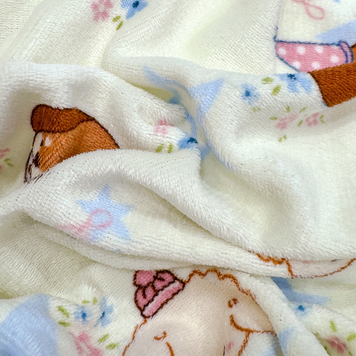 91家纺网 家纺一手货源 找家纺 枋梢家纺 2025新款加厚牛奶绒保暖四件套 星星小狗