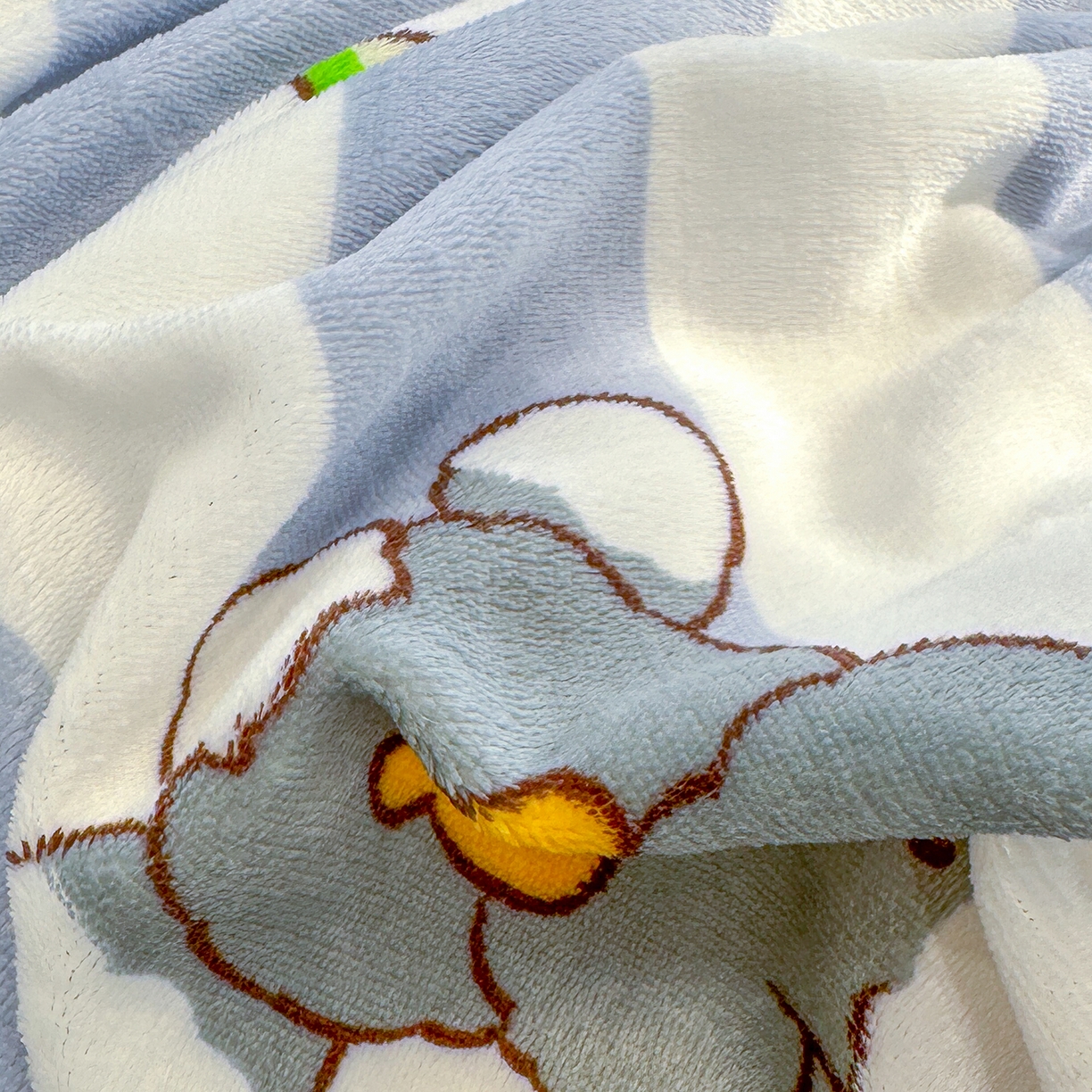 91家纺网 家纺一手货源 找家纺 枋梢家纺 2025新款加厚牛奶绒保暖四件套 苹果小狗