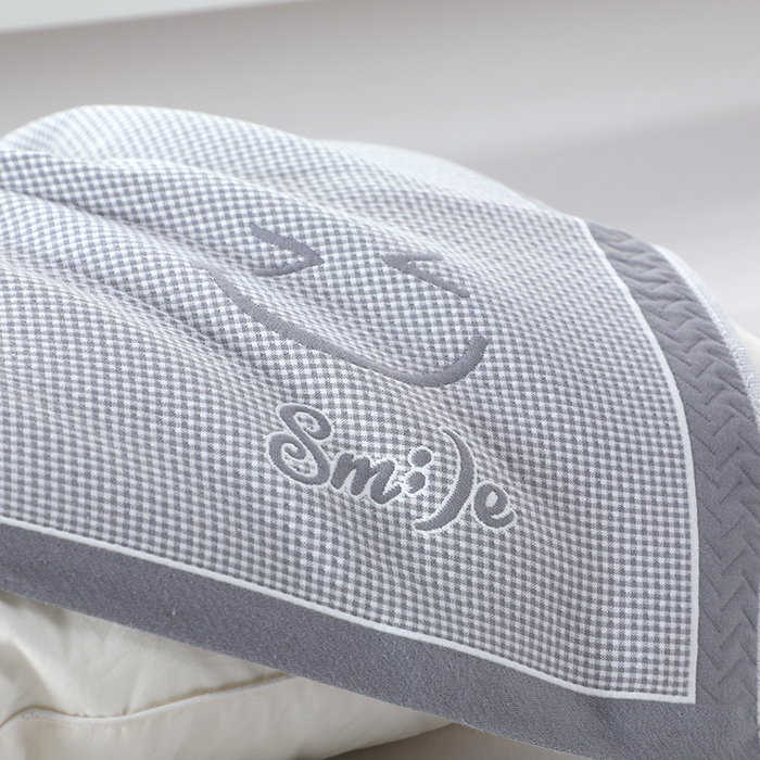 91家纺网 家纺一手货源 找家纺 （总）娇兰毛巾 2025新款7A抗菌全棉A类加厚纱布枕巾双绑带枕巾