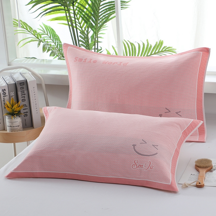 91家纺网 家纺一手货源 找家纺 （总）娇兰毛巾 2025新款7A抗菌全棉A类加厚纱布枕巾双绑带枕巾