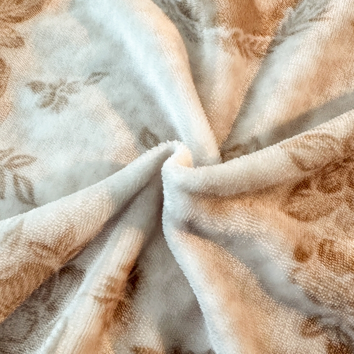 91家纺网 家纺一手货源 找家纺 诺梵2025新款牛8斤奶绒印花包边四件套伊芙琳