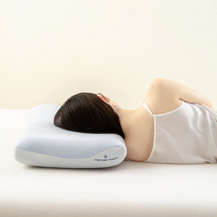 91家纺网 家纺一手货源 找家纺 （总）秋泽家纺 2025新款双芯深睡护颈记忆枕