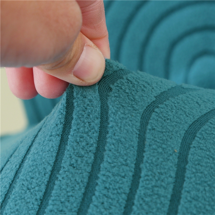 91家纺网 家纺一手货源 找家纺 雅竹家纺 2025新款温婉提花常规款连体椅套 温婉-翠绿