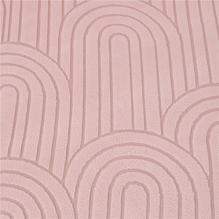 91家纺网 家纺一手货源 找家纺 雅竹家纺 2025新款温婉提花常规款连体椅套 温婉-浅粉