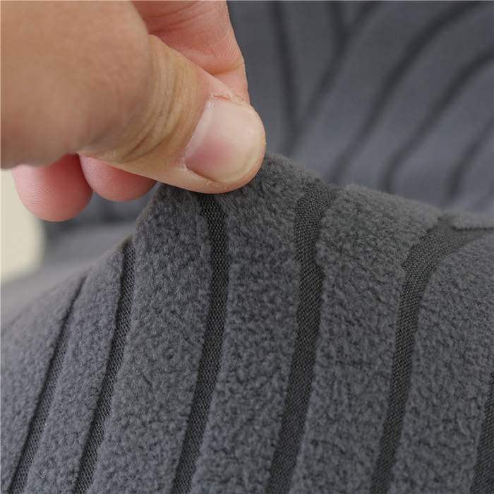 91家纺网 家纺一手货源 找家纺 雅竹家纺 2025新款温婉提花常规款连体椅套 温婉-深灰