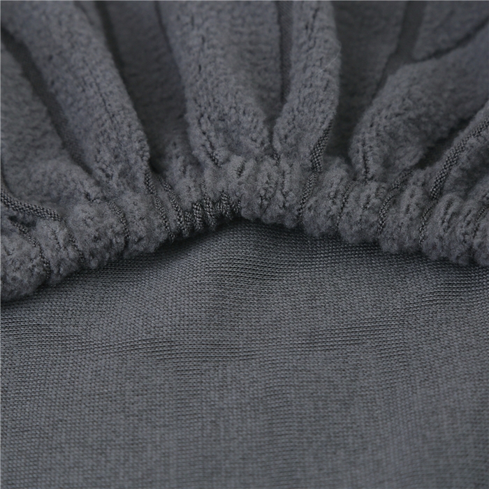 91家纺网 家纺一手货源 找家纺 雅竹家纺 2025新款温婉提花常规款连体椅套 温婉-深灰