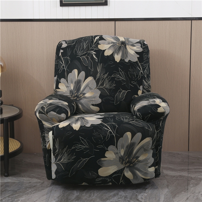 91家纺网 家纺一手货源 找家纺 雅竹家纺 2025新款牛奶丝印花沙发套系列 繁花