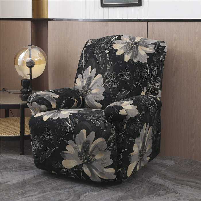 91家纺网 家纺一手货源 找家纺 雅竹家纺 2025新款牛奶丝印花沙发套系列 繁花